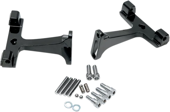 DS Black Gloss Passenger Floorboard Dresser Mount