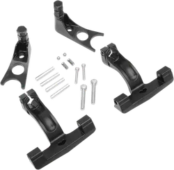 DS Black Passenger Floorboard Mount Kit