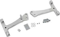 DS Polished Chrome Passenger Floorboard Mount Kit