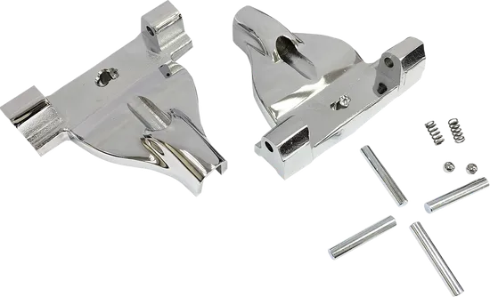 DS Chrome Passenger Floorboard Mount Kit