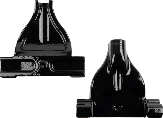 DS Gloss Black Passenger Floorboard Mount Kit
