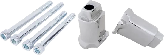 DS Chrome Passenger Floorboard Mount Kit