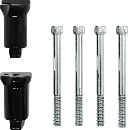 DS Gloss Black Passenger Floorboard Mount Pair