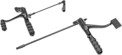 Black Forward Control Kit w/ Pegs
