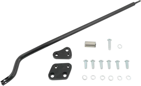 DS Black Steel Forward Control -1in Relocation