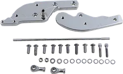DS Chrome Aluminum Extended Forward Control Kit