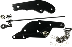 DS Black Aluminum Extended Forward Control Kit