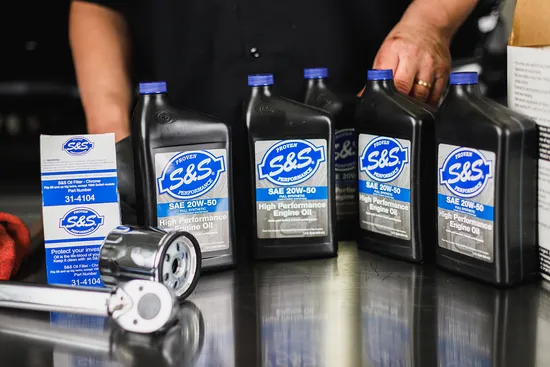 S&S Cycle 20W-50 Oil Change Filter Kit