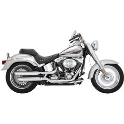 Vance Hines 3in Twin Slash PCX Slip On Muffler Exhaust Tail Pipe Chrome