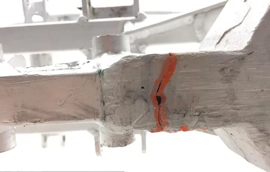 Frame Chassis 2008 Kawasaki KFX450R 1812 x