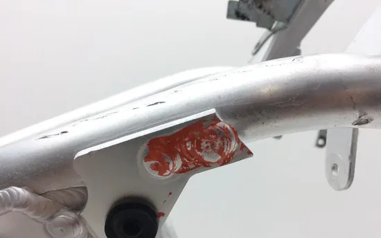 Frame Chassis 2008 Kawasaki KFX450R 1812 x