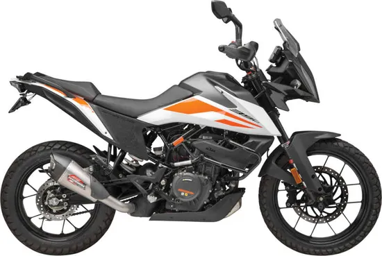 Yoshimura AT2 Street Slip On SS Exhaust Pipe Works KTM 390 Adventure