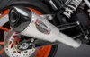 Yosh Alpha T Street Slip On SS Exhaust Pipe Works KTM 390Duke 390RC