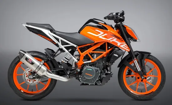 Yosh R-77 Race 3/4 Slip On SS Exhaust Pipe Works KTM 390 Duke 390 RC