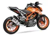 Yosh R-77 Race 3/4 Slip On SS Exhaust Pipe Works KTM 390 Duke 390 RC