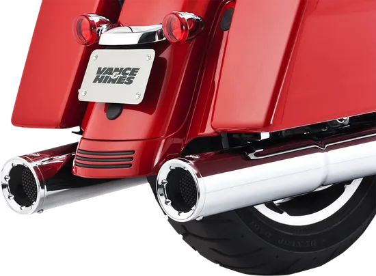 Vance Hines 4.5 in Hi Output Slip On Muffler Chrome