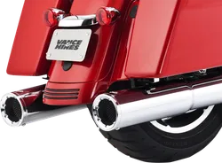 Vance Hines 4.5 in Hi Output Slip On Muffler Chrome