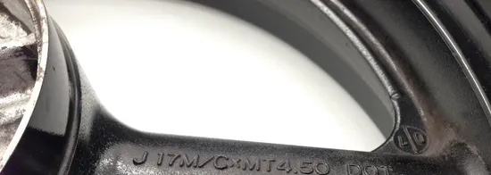 Rear Wheel Rim 2007 Suzuki SV650 1832