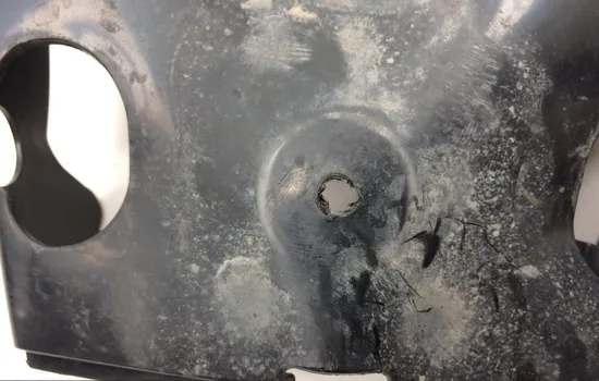 Rear Battery Tail Under Tray Cover 2009 Yamaha YZF R6 1839A x