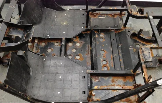 Frame Chassis 2013 Yamaha Rhino 700 YXR700F 4x4 FI 1828A x