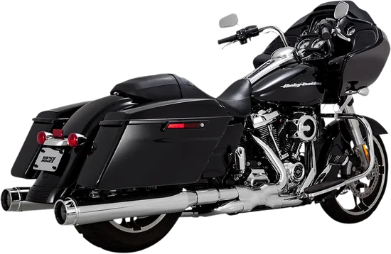 Vance Hines 4.5in Torquer 450 Slip On Muffler Exhaust Tail Pipe Chrome