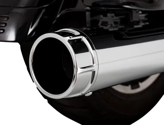 Vance Hines 4.5in Torquer 450 Slip On Muffler Exhaust Tail Pipe Chrome