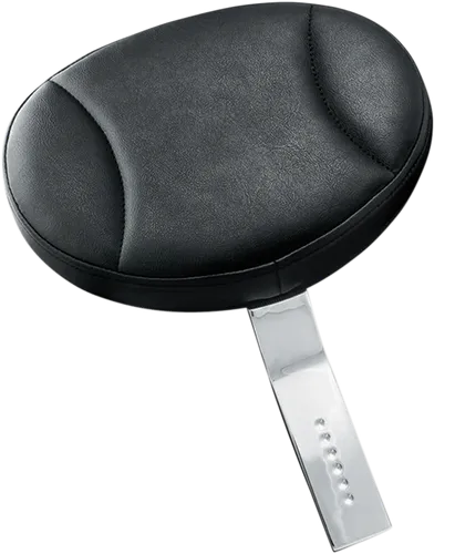 Kuryakyn Plug-In Driver Backrest Black Vinyl Adjustable Zippered