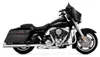 Vance Hines Chrome Inverted 4in Eliminator Slip On Muffler