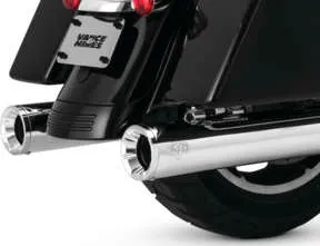 Vance Hines Chrome Inverted 4in Eliminator Slip On Muffler