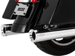 Vance Hines Chrome Inverted 4in Eliminator Slip On Muffler