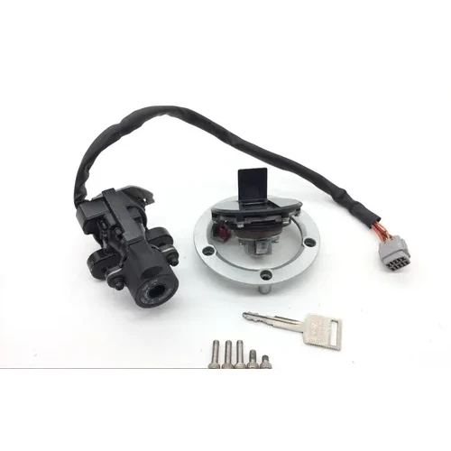 Lockset Ignition Trunk Tank Gas Cap Key 2009 Suzuki GSXR1000 1855 3