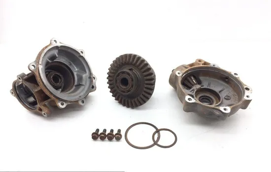 Front Diff Differential Ring Gear Pinion 2002 Yamaha Grizzly 660 YFM660F 1873A