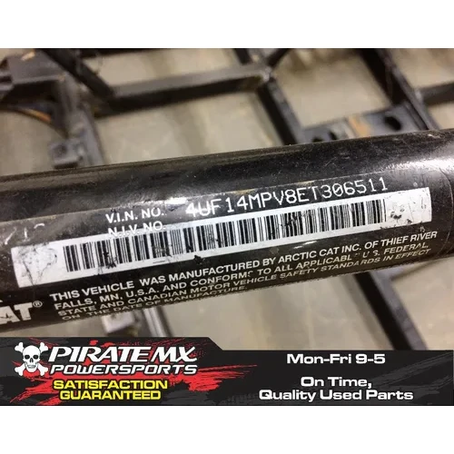 Wildcat Frame Chassis From 2014 Arctic Cat X Limited #14 4