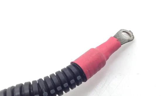 Positive Negative Battery Starter Wires 03 Harley Softail Standard FXST 1871