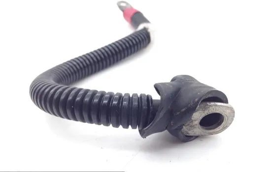 Positive Negative Battery Starter Wires 03 Harley Softail Standard FXST 1871