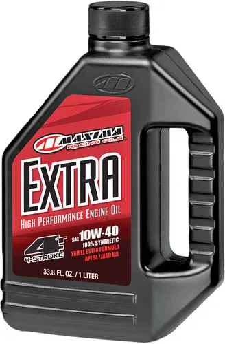 Maxima Extra High Performance 10W40 Synthetic 4T Engine Motor Oil 1 Liter Quart 2