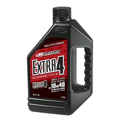 Maxima Extra High Performance 10W40 Synthetic 4T Engine Motor Oil 1 Liter Quart 3