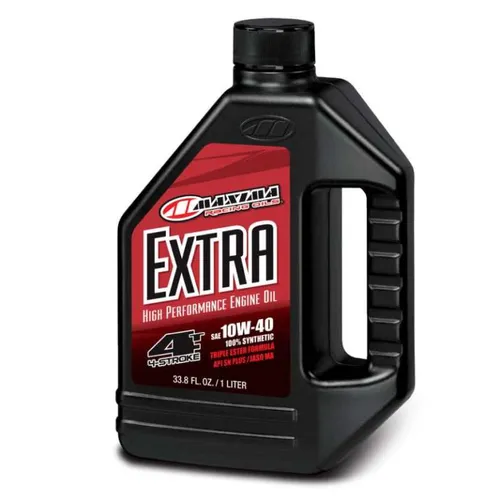 Maxima Extra High Performance 10W40 Synthetic 4T Engine Motor Oil 1 Liter Quart 4