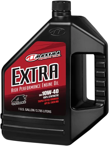 Maxima Extra High Performance 10W40 Synthetic 4T Engine Motor Oil 1 Gallon