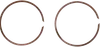 Wiseco 2-Stroke Steel Single Piston Ring Set 43mm
