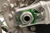 Works Green Aluminum Elite Axle Block Pair
