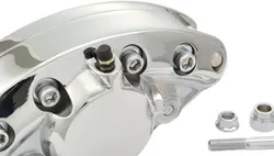 DS Chrome Front Brake Caliper Single Disc