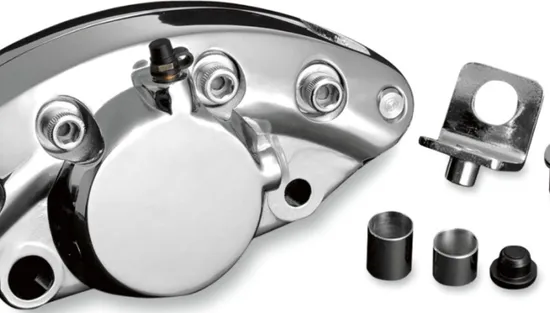 DS Chrome Rear Brake Caliper Single Disc 1