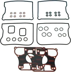James Top End Gasket Kit w Metal Rocker