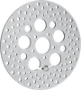 DS 11.8 Front Brake Rotor Disc Drilled Polished Stainless Steel