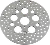 DS 11.8 Front Brake Rotor Disc Drilled Polished Stainless Steel
