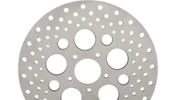 DS 11.8 Front Brake Rotor Disc Drilled Stainless Steel