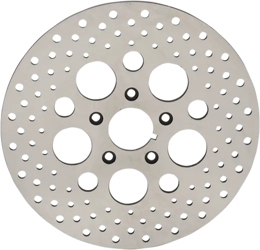 DS 11.5 Front Brake Rotor Disc Drilled Stainless Steel