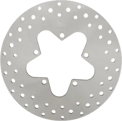 DS 11.5 Rear Brake Rotor Disc Drilled Stainless Steel
