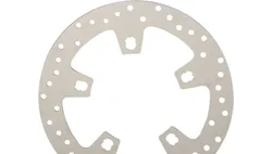 DS 11.8 Front Brake Rotor Disc Drilled Polished Stainless Steel